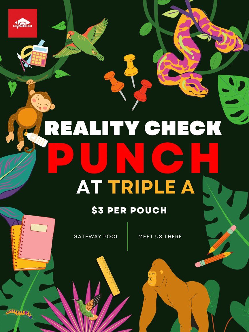 SHrealitycheck's tweet photo. Come get right with Reality check at Triple A !!
🗣️Beat us there before we sell out 🗣️ https://t.co/kfrUPuxvmo
