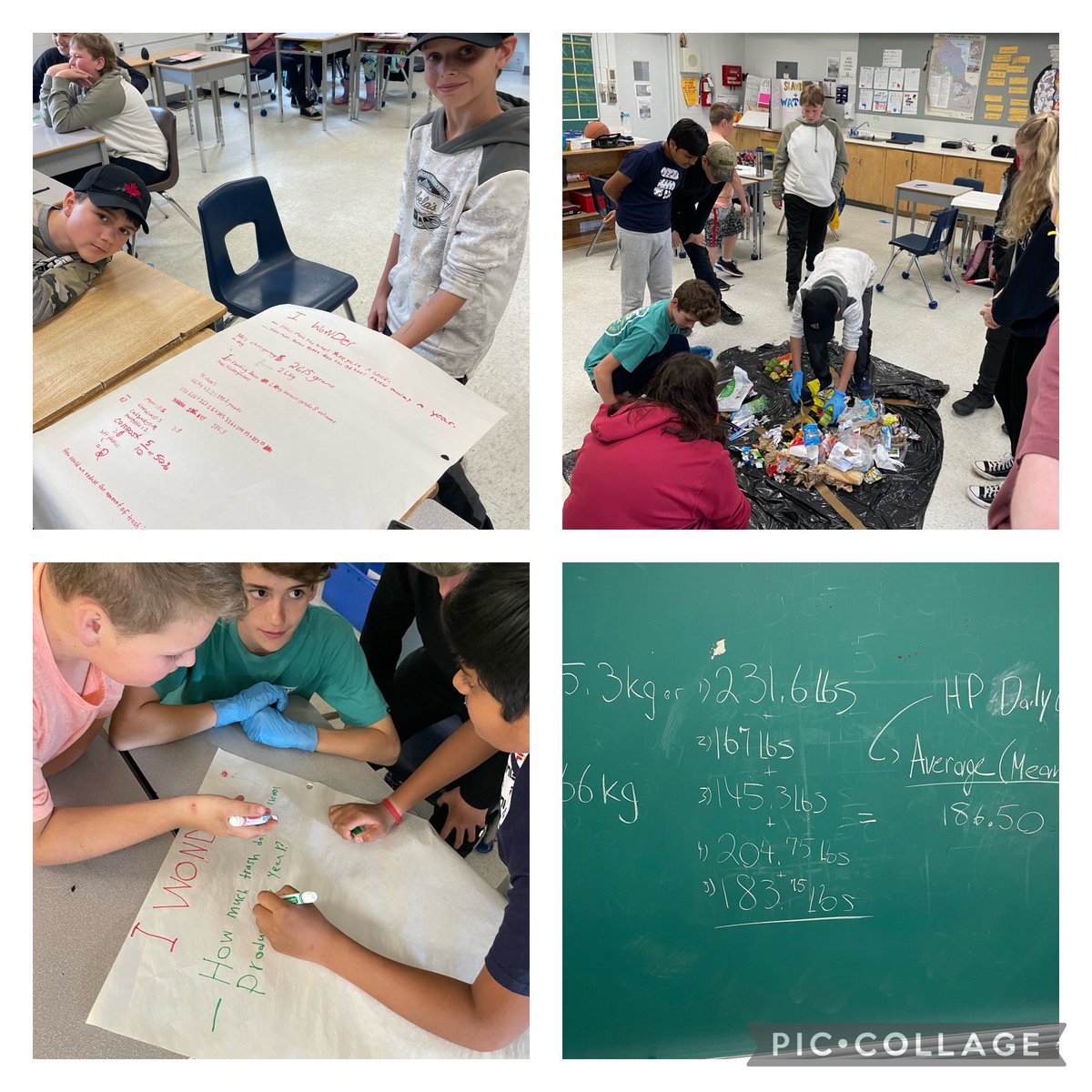For #EarthDay we developed inquiry questions about what we throw away in a day @ school. Authentic math and science learning took place. Food waste was the biggest fraction of our garbage. A school compost was suggested. Stay tuned for what comes next!@OutdoorEducati5 <a href="/LKelempro/">LKDSB Elem Program</a>
