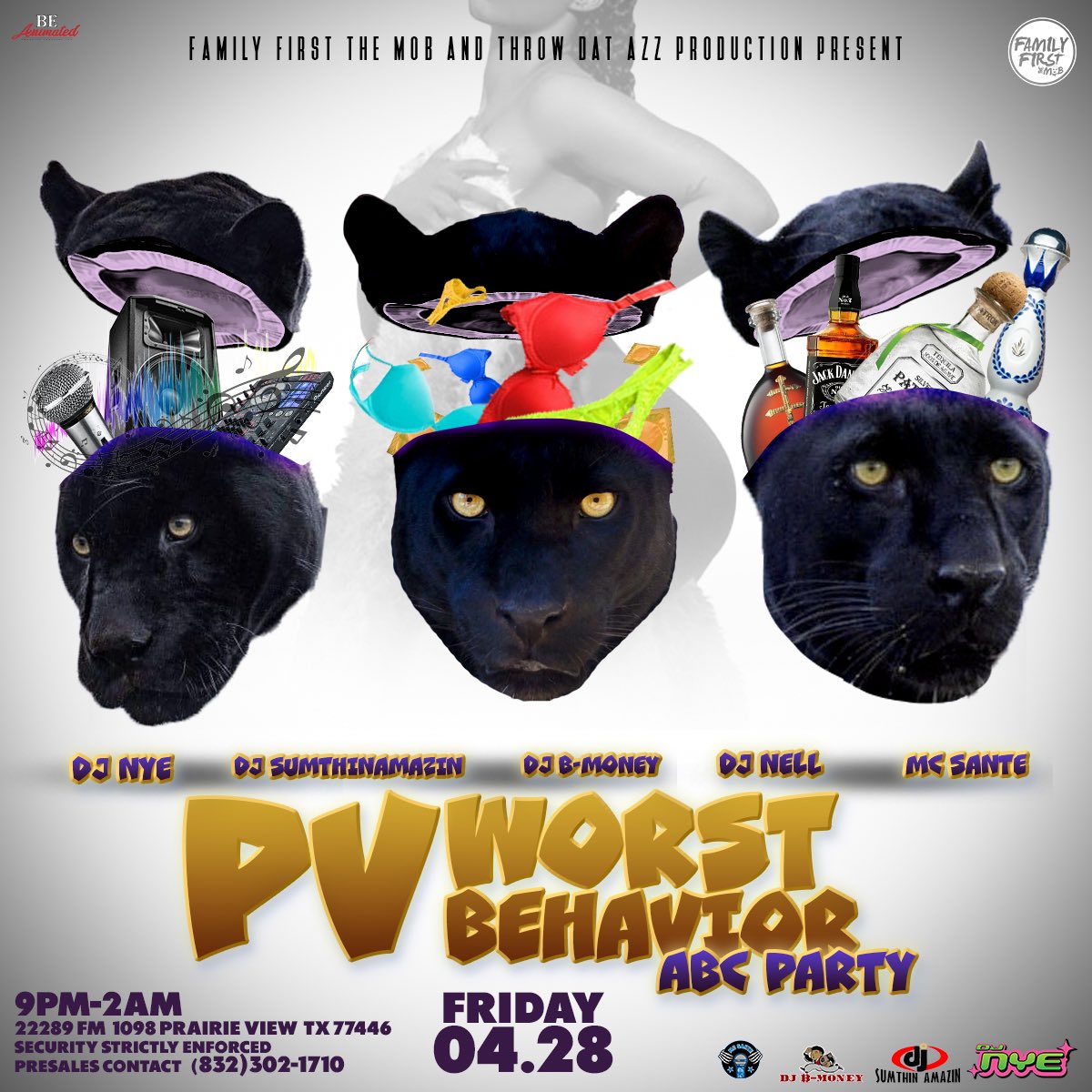 yall ready for #PVWorstBehavior ????
we gon be lit at the wet &amp; wild day party … ANDDDD the ABC ( anything but clothes ) party 🌚🌚🌚<a href="/SameOhh_G/">The MF Villain x100</a> <a href="/Family1stTheMob/">Family First The Mob</a> <a href="/SayCrayton/">Say Crayton For President</a>