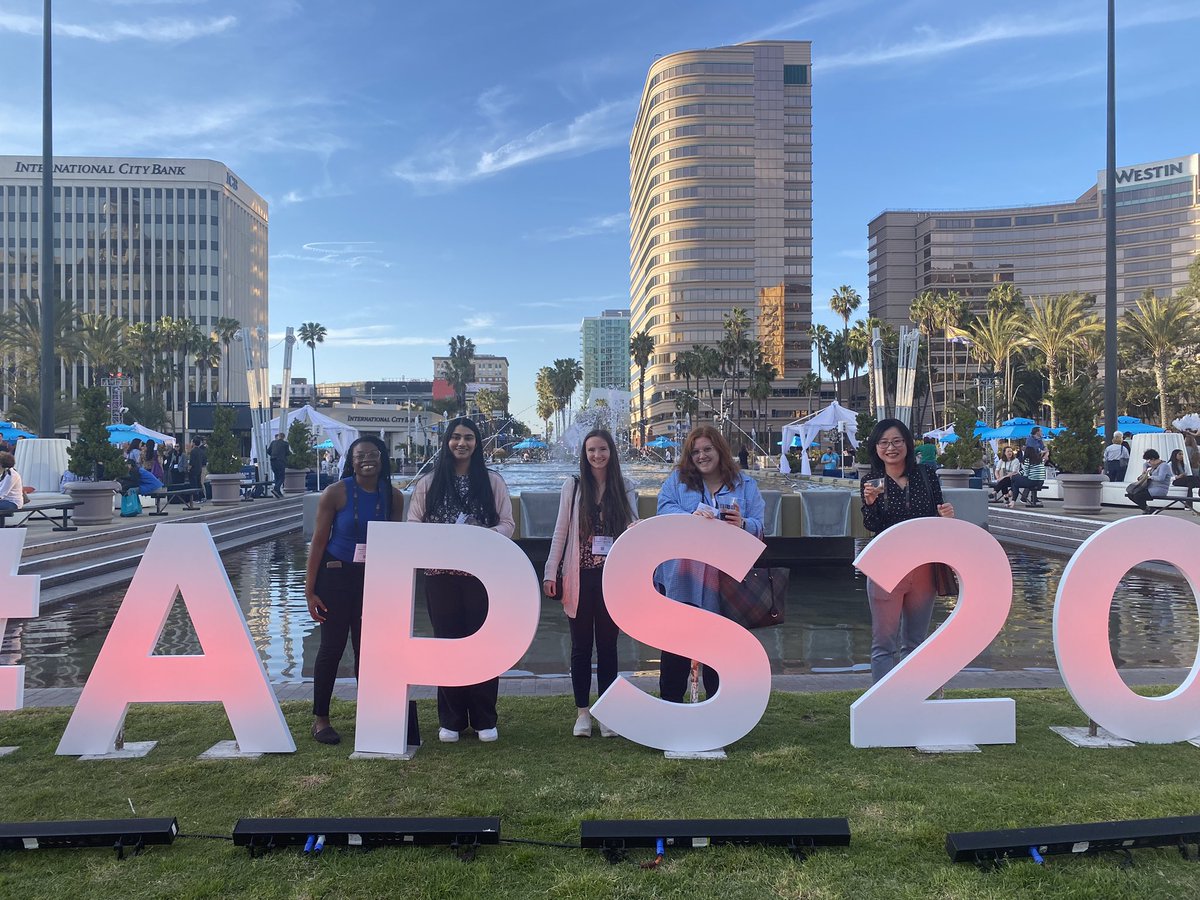 Had an amazing time presenting my research and talking science at #APS2023 #APSCNSSection 
Let’s do it again!