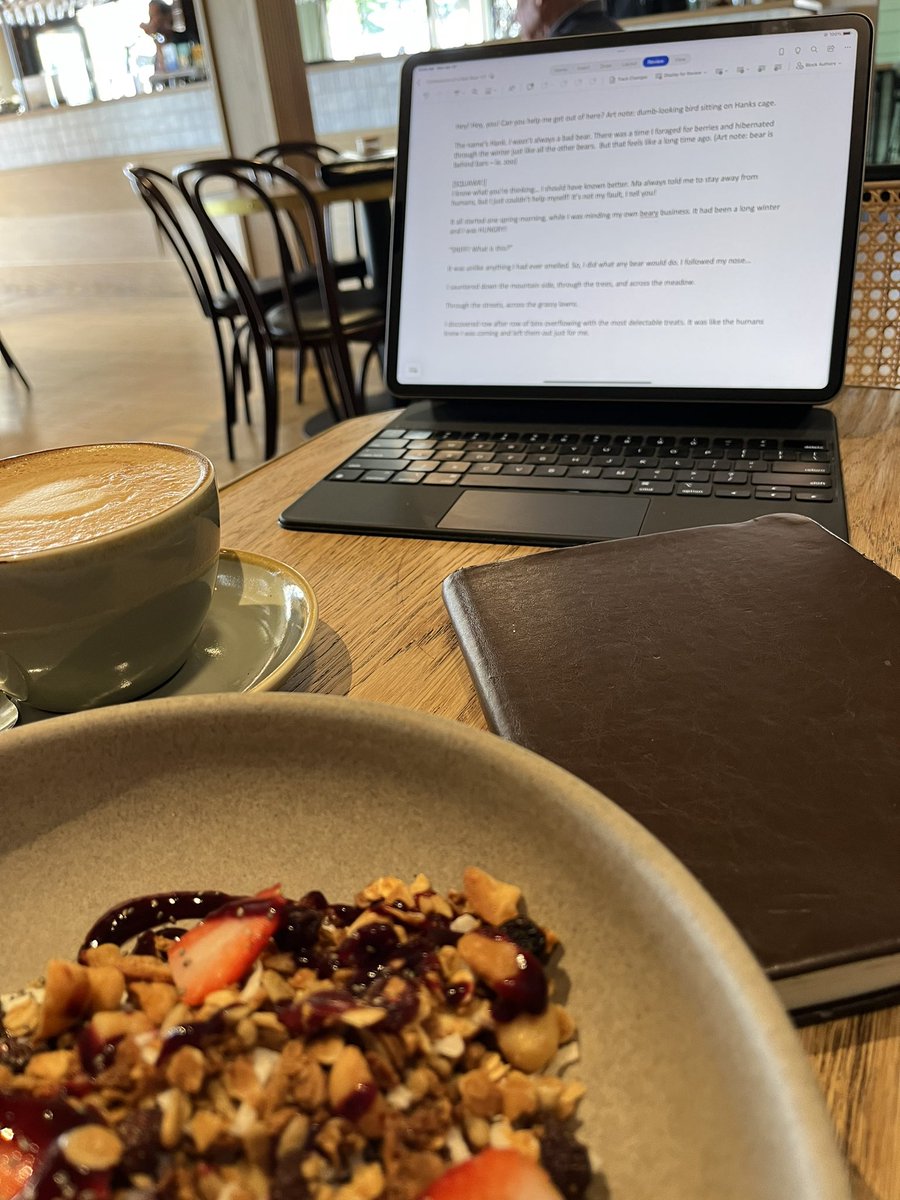 Inspiration + coffee = productivity 

#writethatbook #writersofinstagram #amquerying #amwriting #write #writeaway #writerlife #writerscommunity #writemore #kidlit #kidlitillustration #australia