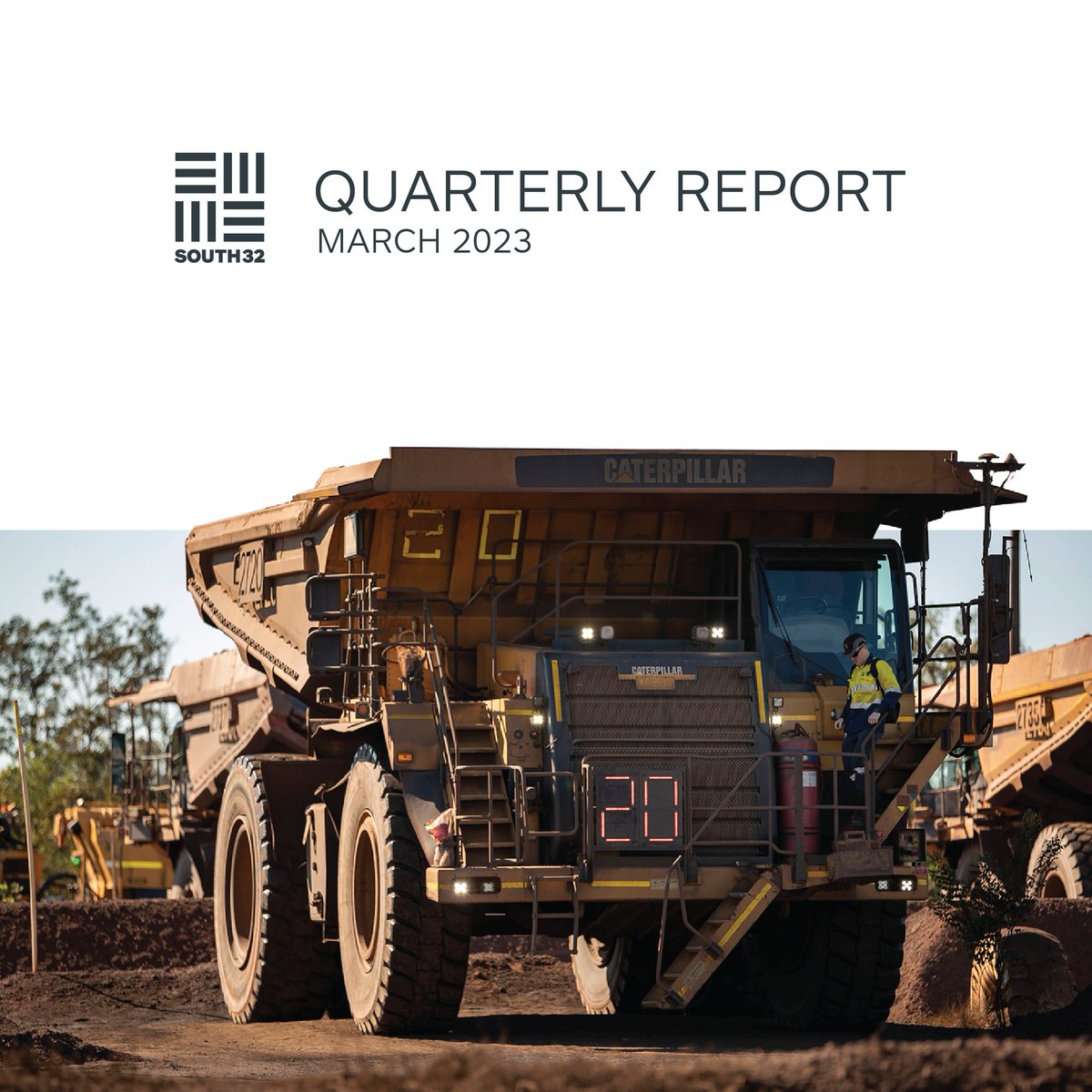 Today we released our March 2023 Quarterly Report. We achieved a 7% increase in Group copper equivalent production year to date, with record production at Australia Manganese and strong growth from our recent investments in copper and low-carbon aluminium. south32.net/news-media/lat…