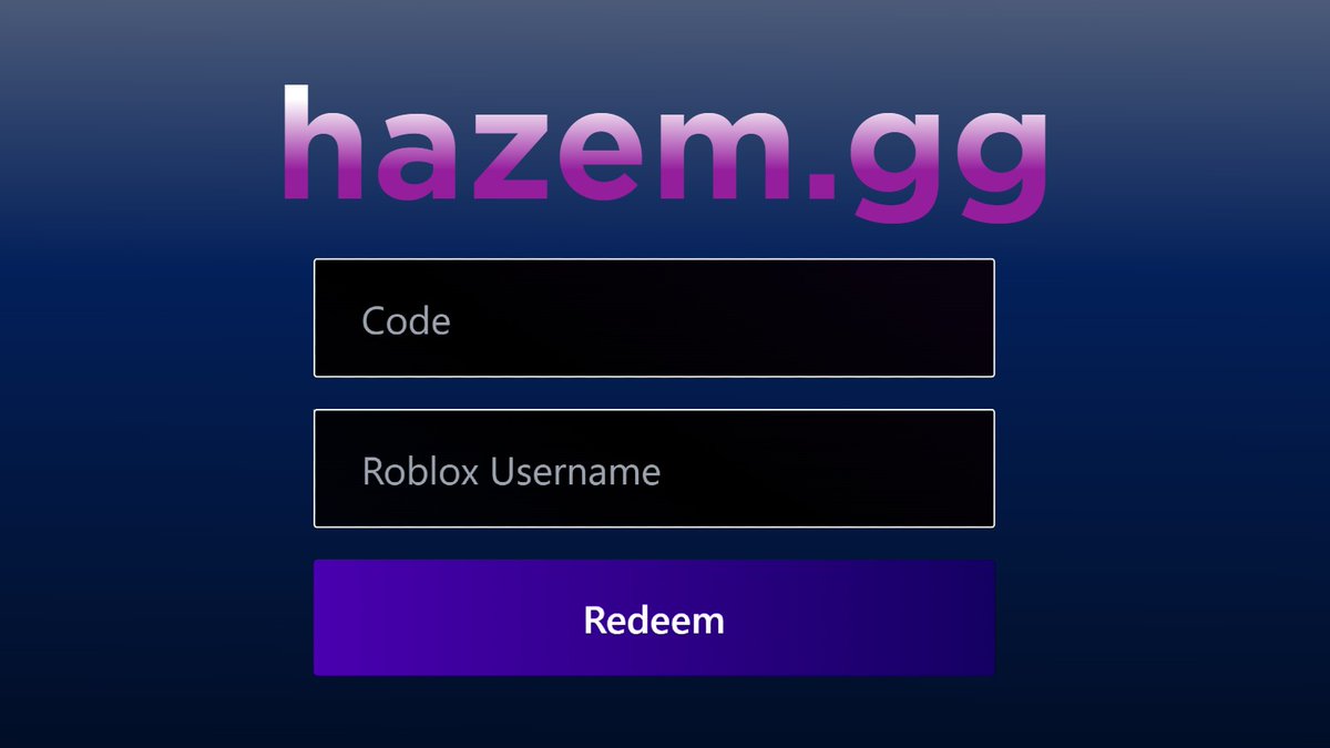 PLS DONATE News 🎄 on X: Hazem has released a website, where redeeming  special codes he announces with your Roblox username rewards you Robux! 🤑  🌐 Each code has 1 copy, and