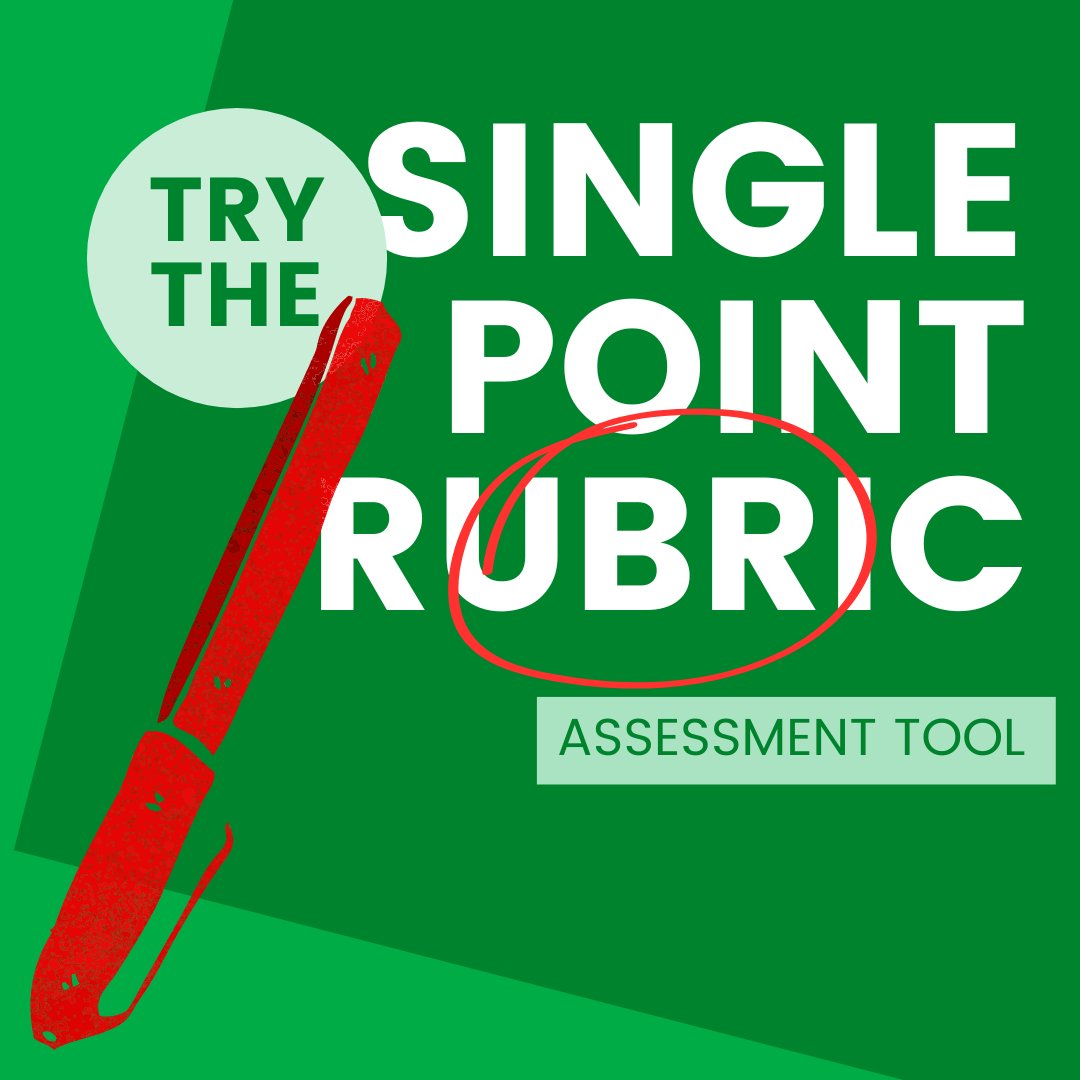 burgessdave's tweet photo. What are single point rubrics?
@alicekeeler breaks it down for you!
https://t.co/bPK9efEgds
#tlap #leadlap https://t.co/UwtSTPN1gR