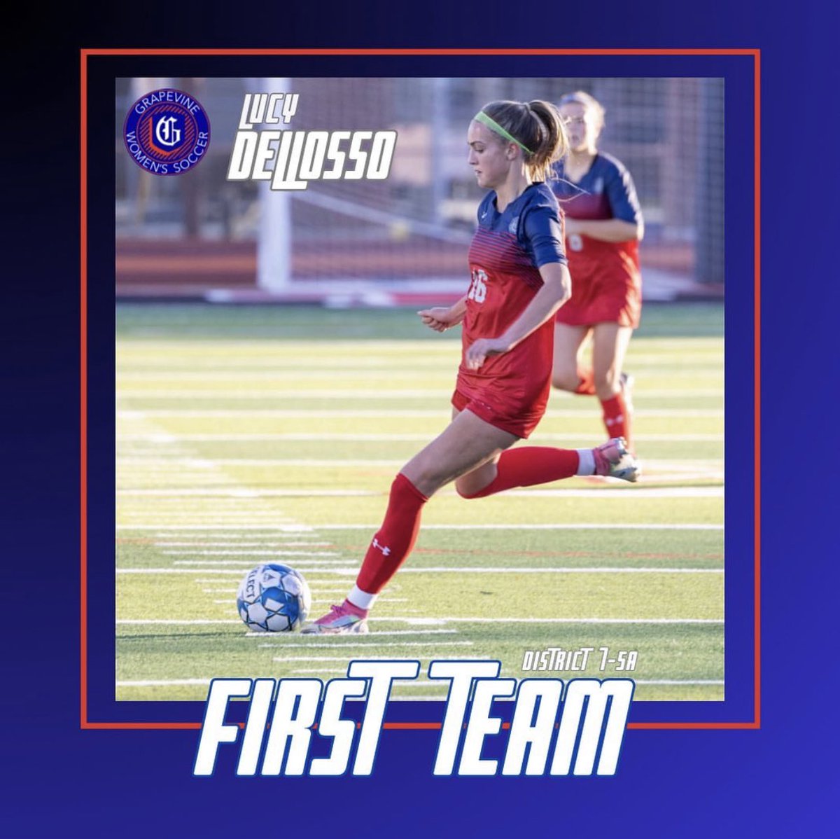 ghs_onemustang's tweet photo. Rounding out the six players named to the 7-5A All-District First Team are @GigowskiJaidyn, @lucydellosso, and @addyjaye19.  Congratulations! https://t.co/66BZBJCoKd