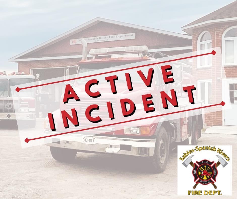 Vehicle accident has shutdown traffic on Hwy 17, 3km East of Webbwood as of 7:18pm. Please use alternate route