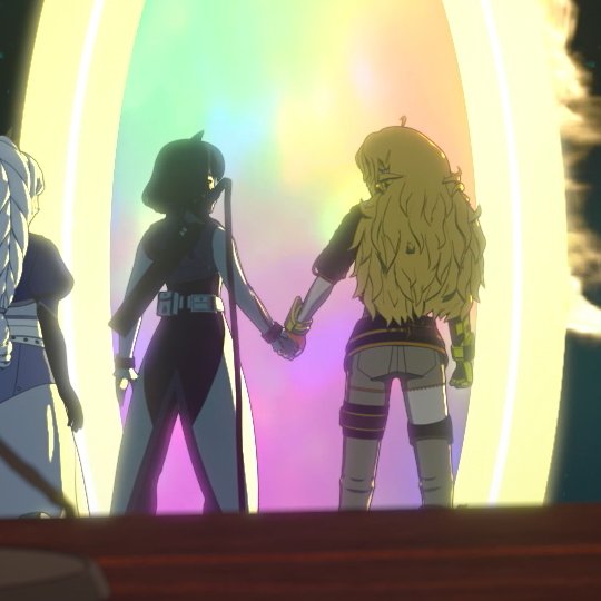 fansiuu's tweet photo. chicos vengo a decir que veais rwby, las bees son canon llevo 10 años esperando https://t.co/NAGoKmbJg9
