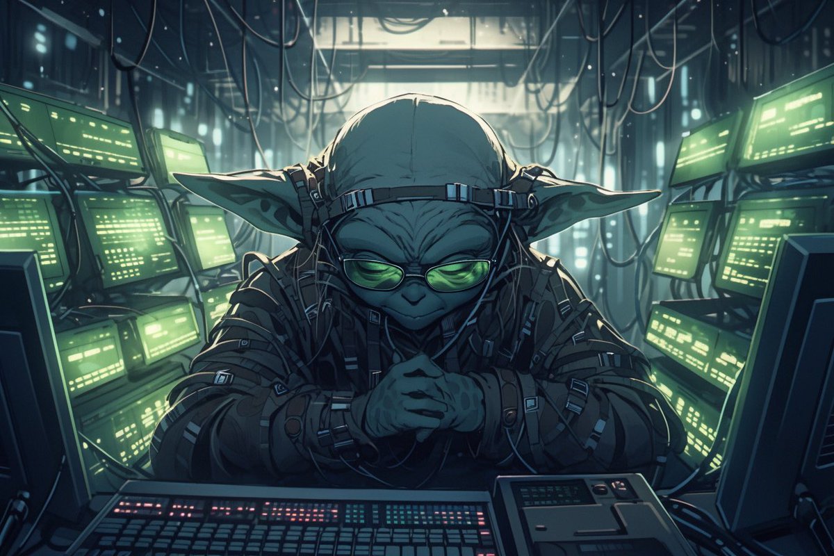 jbarbier's tweet photo. “Do or do not, there is no try” - Yoda, student at ALX SE #midjourney #niji5 https://t.co/3HnmHLyVoS