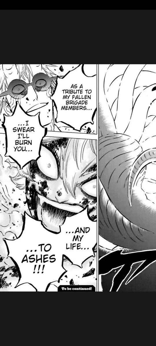 jxrdxne_'s tweet photo. Beginning of Bleach TYBW : 2 Captains beat the dust
Beginning of Black Clover Judgement day : 2 Captains beat the dust(mereo's done fs😭)
#BC358 #BCSpoilers https://t.co/9DpN0HvcuE