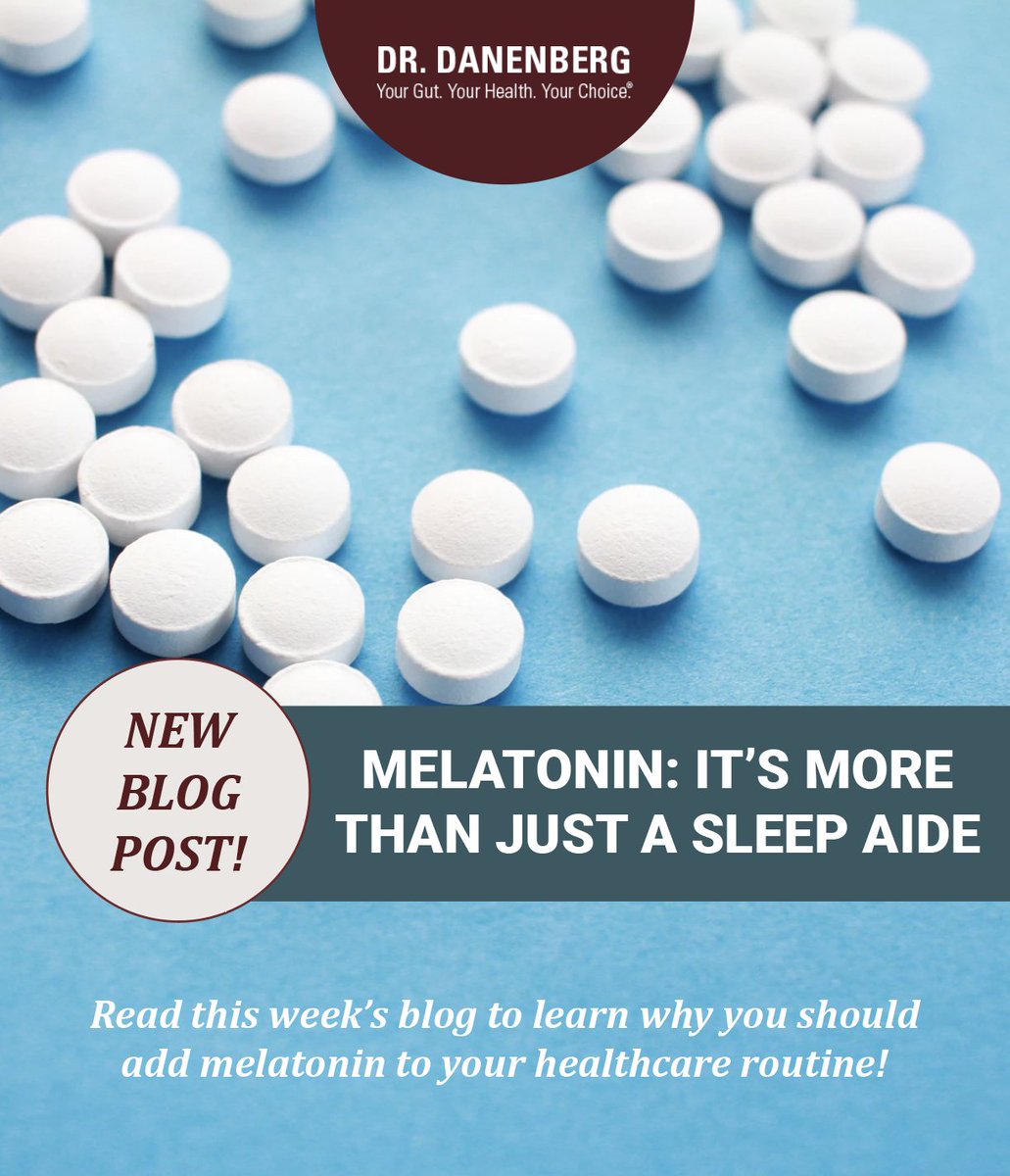 DrDanenberg's tweet photo. Melatonin has been having a moment. Many people are familiar with this popular sleep aid. But in fact, melatonin may be an important factor in the treatment and prevention of many chronic diseases and cancers.
I’ll tell you exactly what you need to know.
https://t.co/FUP5VaBquw https://t.co/Alj14lVqyj