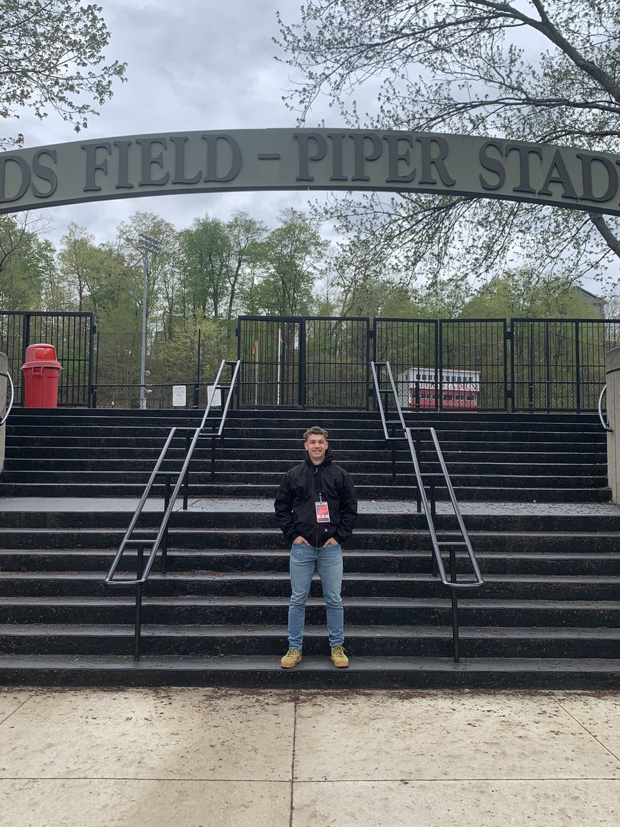 Enjoyed my visit with @DUFootball! Thank you @coachhatem! #RollDenny