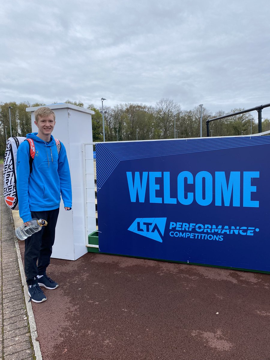 tennismum2018's tweet photo. Alfie’s had a great weekend he’s managed to get himself through 3 rounds in the qualifying draw, now into main draw here at Aldershot J200 LTA Junior International. @babolat @LTACheshire @the_LTA @TennisFirst @Heswalltennis @LTACompetitions https://t.co/UztOwBHrBI