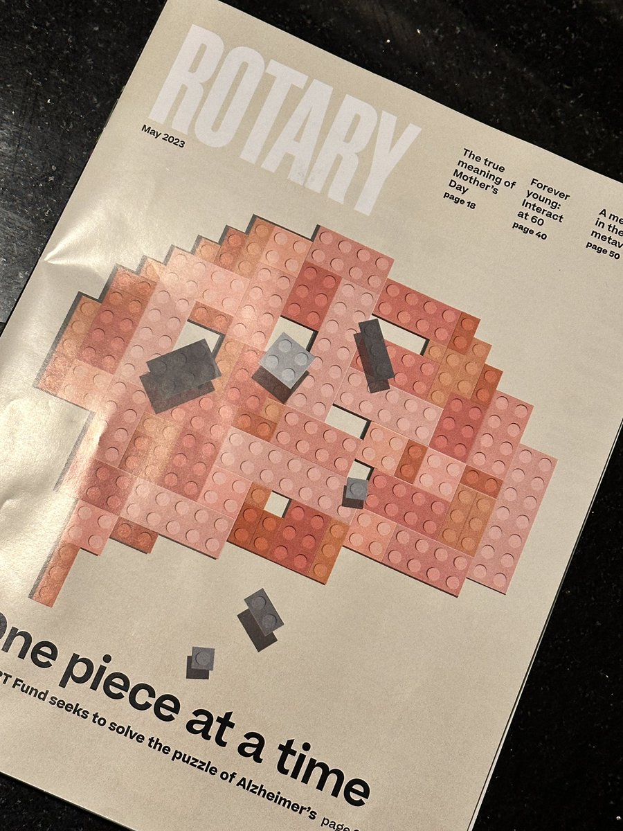 CartFund's tweet image. We are so honored to be on the cover of this month’s issue of the @Rotary magazine! Don’t miss the amazing article featuring our efforts to #ENDALZ @TiffanyErvin @TVAmy @patrickeakes @hramchandani @DavidDStovall @KarlHerrup