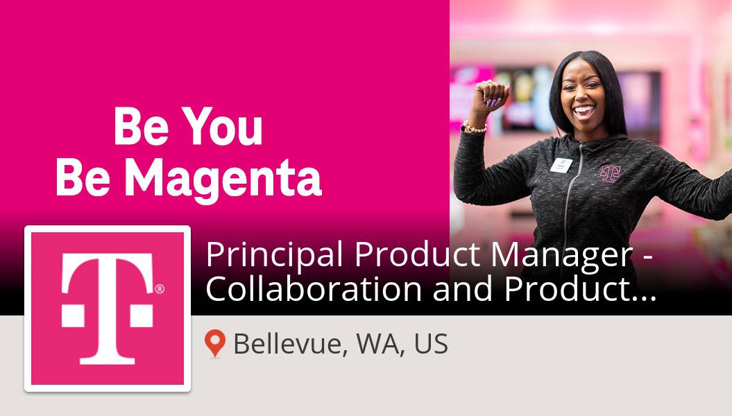 Check out this #job: Principal Product Manager - Collaboration and Productivity Products at T-Mobile Careers in #Bellevue app.work4labs.com/w4d/job-redire… #BeMagenta