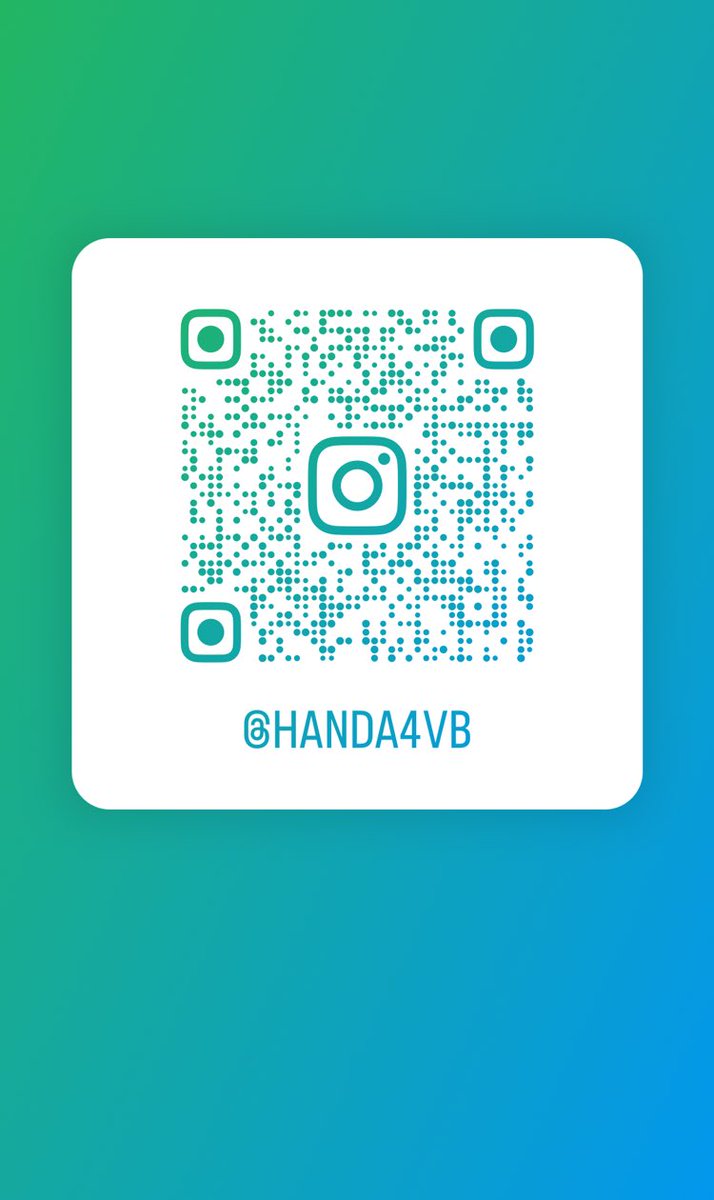 Instagramもあります〜(=ﾟωﾟ)ﾉ instagram.com/handa4vb?igshi…