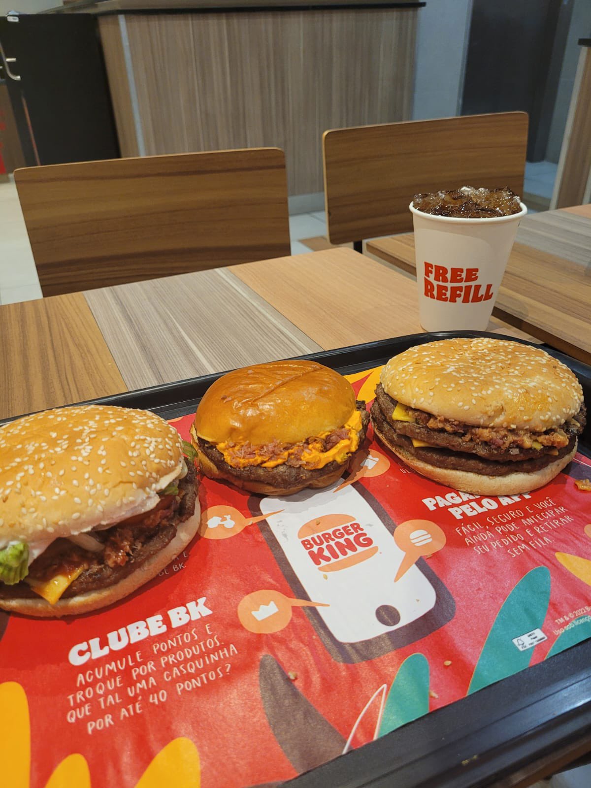 Quer sair do Burger King sem pagar? Saiba como é possível