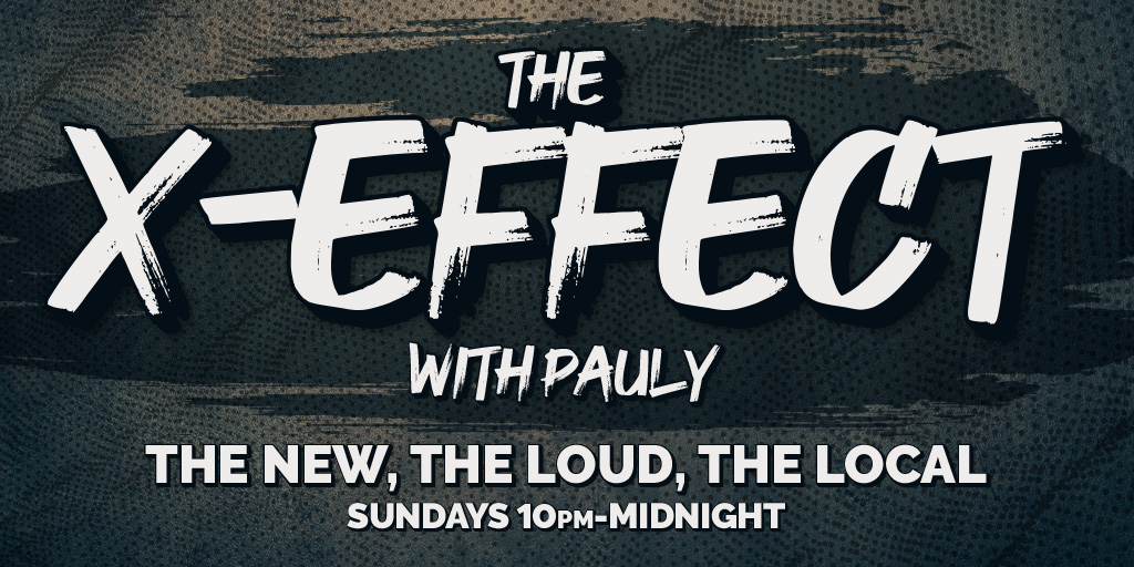 1039TheBear's tweet photo. #TheXeffect w/ @ThePaulyKover is on TONIGHT 10p-12a on @1039TheBear! Playlist &amp; Stream Live HERE: https://t.co/scXojosN6B

#NewMusic from @foofighters @staind @SavingAbel @Rancid @an0therdaydawns @SilentTheory1 @BadPenny18 @shallowsideband &amp; more + @StayNameless_ in the Local X! https://t.co/J65siK7Ex1