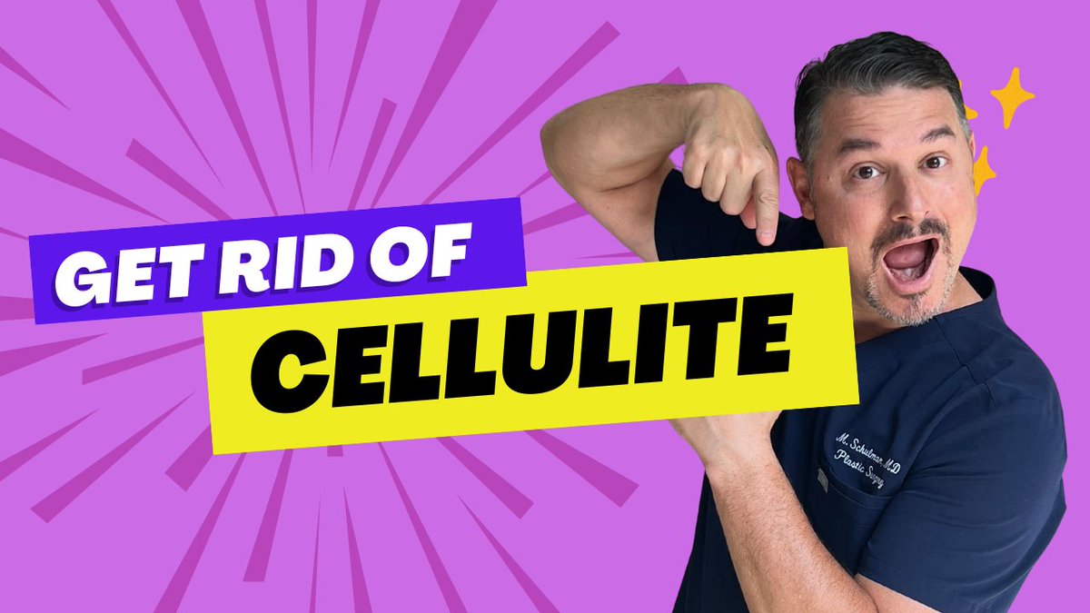 are you one of the 90% of women who have visible dimples of your butt and thighs? Find out about the latest treatment for cellulite. #cellulite #schulmanplasticsurgery #aveli 

youtu.be/TbcOi05mPmc