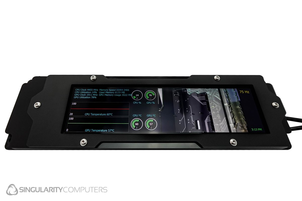 SingularityC's tweet photo. New product ‼️
Spectre PSU Shroud Screen.
Get yours today! https://t.co/zbhWdrr4vS
#singularitycomputers
#spectreintegramdualloopsidepanel #customsidepanel #watercooling #liquidcooling #spectreintegram #spectre #custombuilds #singularitycomputers #gamingsetup #watercooled https://t.co/ATEZ6ZFLJb