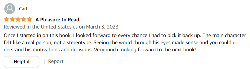 LindquistAuthor's tweet photo. I love this 5-star Amazon review from Carl.
Thank you, Carl! I'm so glad you enjoyed participating in Jonathan's adventure.

Stay up to date on book 2 updates by signing up for my newsletter 📝

#author #newauthor #fantasy #novels https://t.co/FRVTaP4VSF