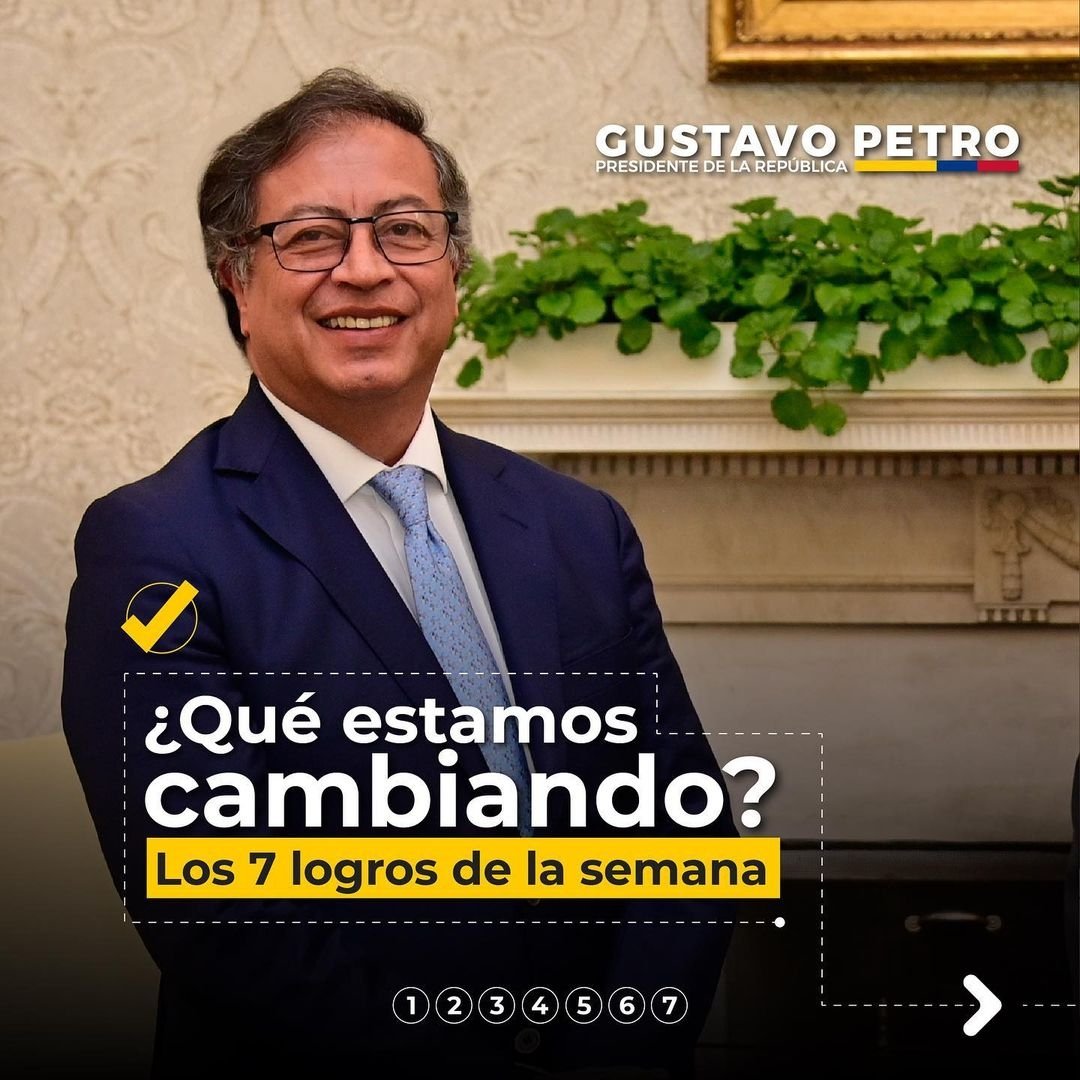 ColResistiendo's tweet photo. ¡7 días, 7 logros!
Sigue el 🧵👇 https://t.co/w2s63Iz8Nw