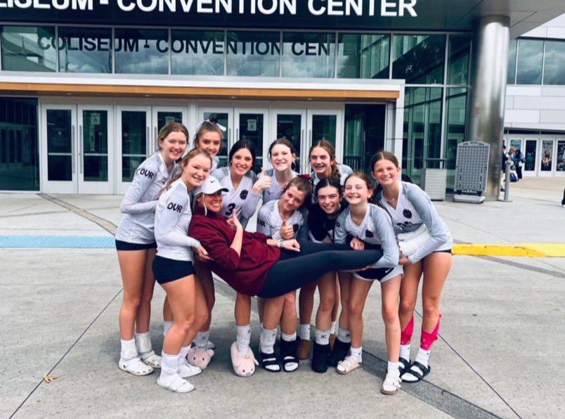 mrscoach_vb's tweet photo. Proud coach!! After an exhausting day going 2-3 (8-6 sets)... We bounced back today &amp; made it into gold!! Came up short &amp; finished 2nd after a crazy 3 set match (down 1-8, lost 14-16).  @NOVAJuniors https://t.co/e1LnvxaFKr