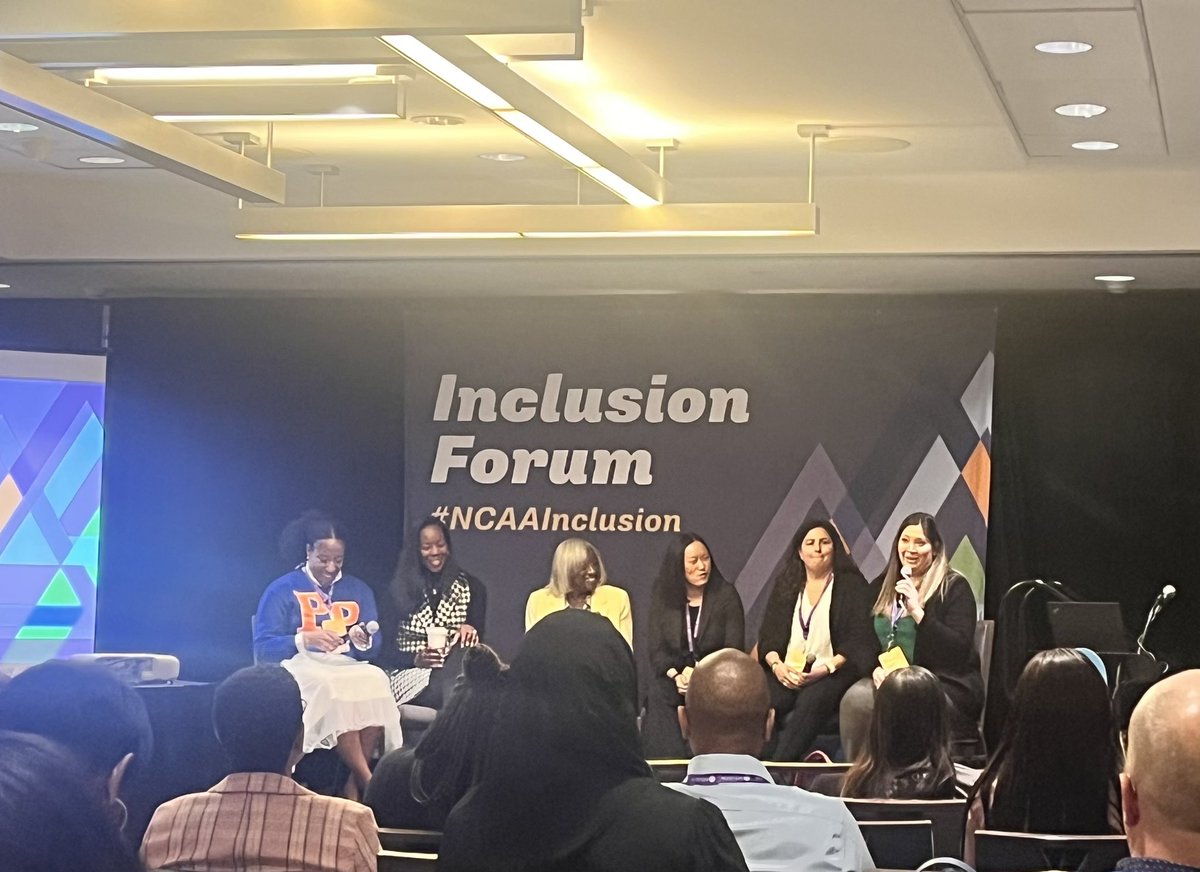 Had an amazing time at the NCAA Inclusion Forum this past weekend learning about the Power of Proximity. Thank you <a href="/NCAA/">NCAA</a> and to all of the amazing speakers who shared their impactful stories. #NCAAInclusion