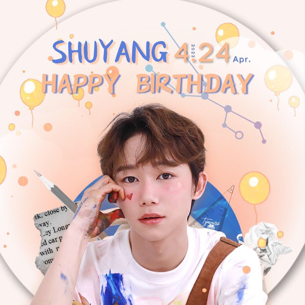 TypewriterBoss's tweet photo. God lays you before my blinded eyes. You are the music, the vault of heaven, the palace, the river, the angel, the deep rose, which is mysterious and timeless.
Happy Birthday to our babe Shuyang!
#boystory #hanyu #zihao #xinlong #zeyu #mingrui #shuyang #jyp https://t.co/eLUUdXNUML