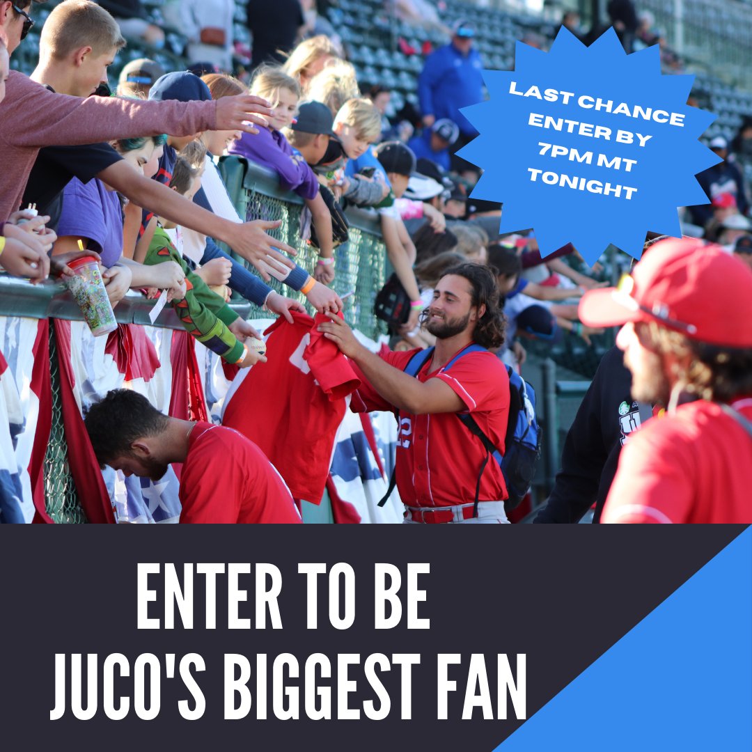 JUCO World Series⚾️ on Twitter "😱 Enter to be JUCO's biggest fan by
