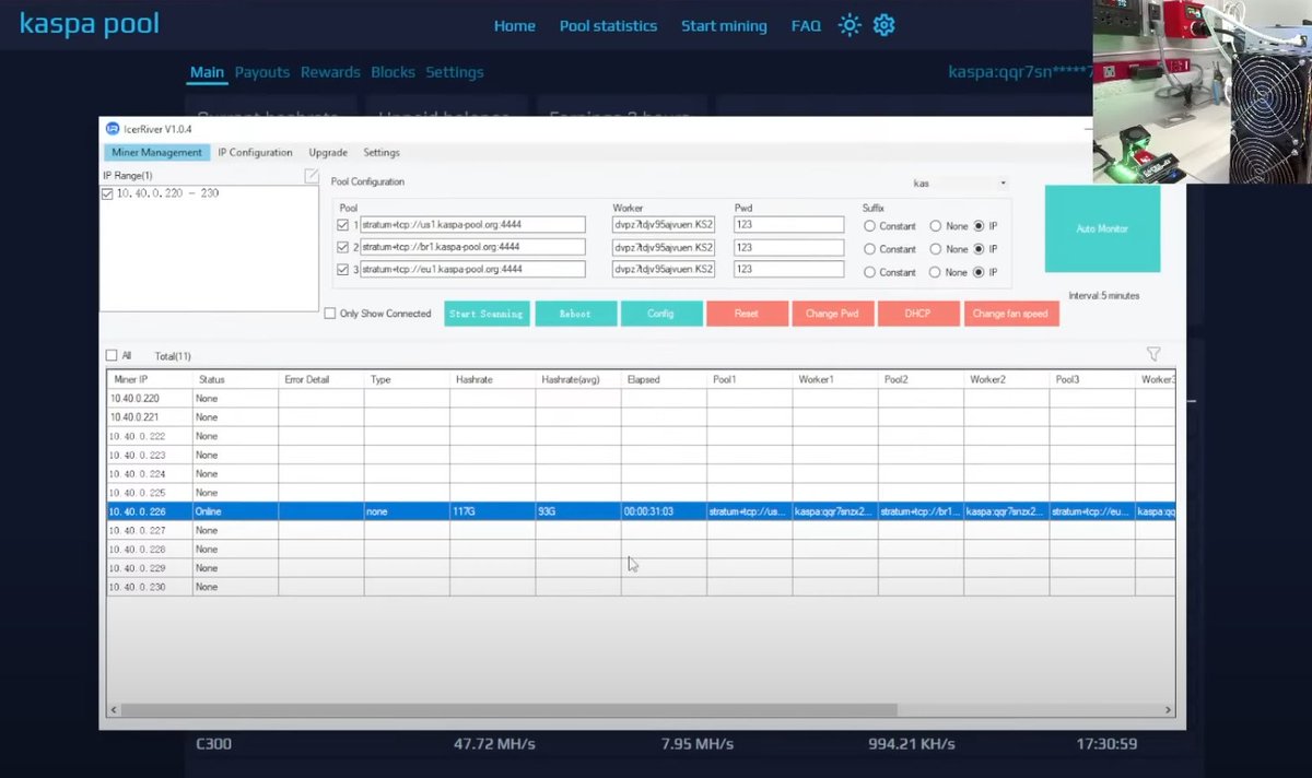 Red Panda Mining on Twitter: "(7) Upon powering up of the IceRiver KS2