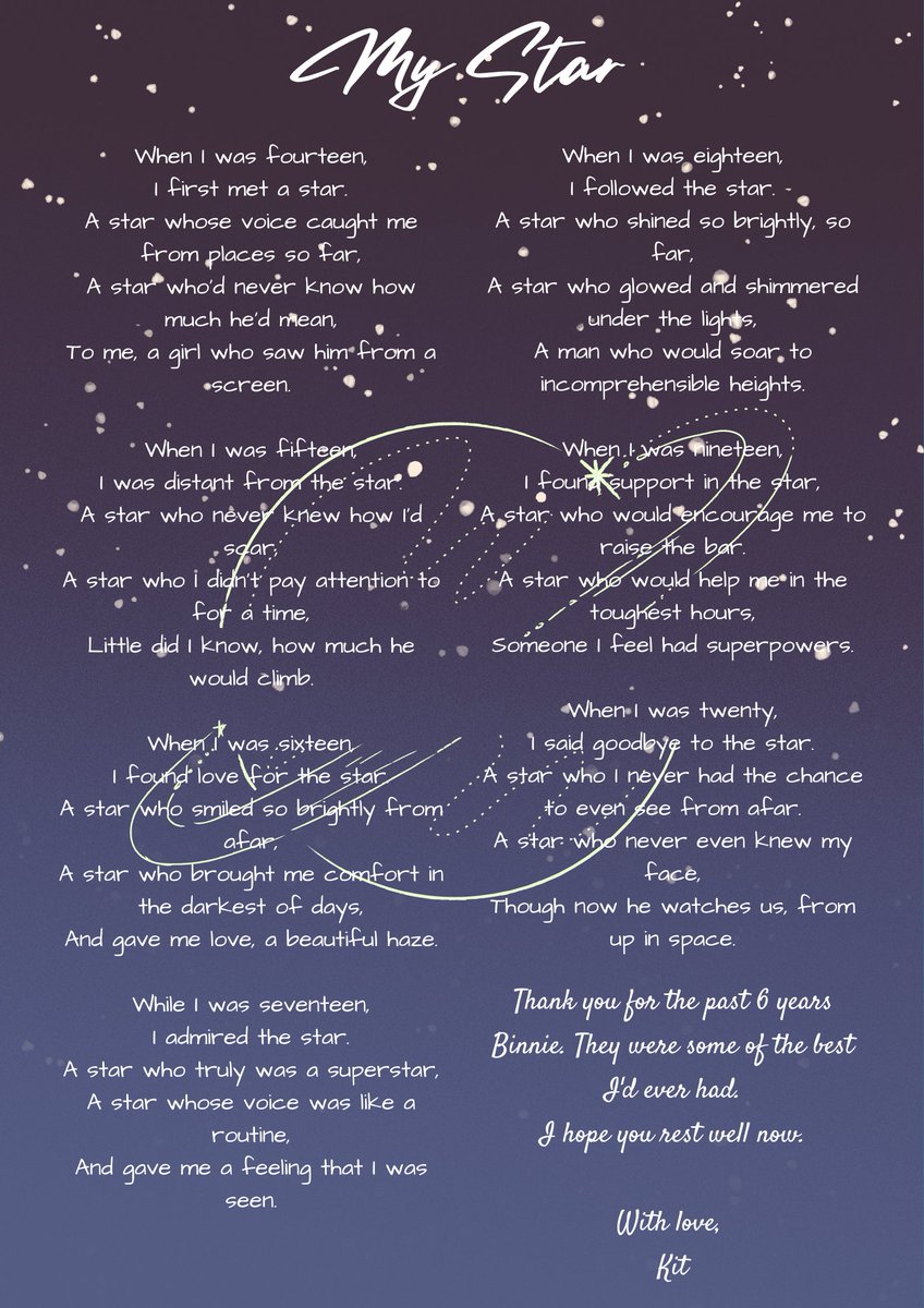 babiesprout's tweet photo. I wrote a poem for the first time in years.
I wanted to do something he enjoyed.
It was very cathartic to do, and I wanted to share it https://t.co/PRcP3usKeQ