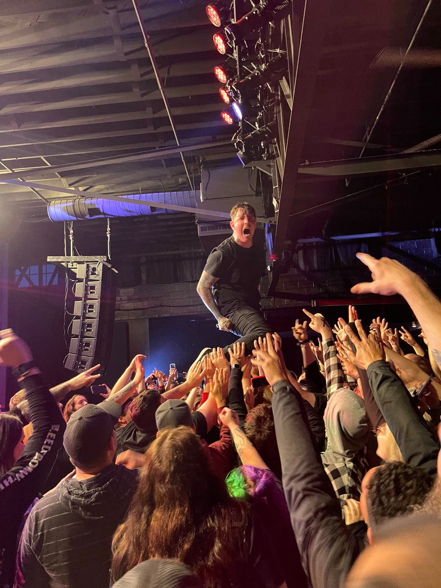 TravisCramsey's tweet photo. @BleedFromWithin THERE ARE NO WORDS FOR HOW AMAZING THAT SHOW WAS!!!! Kansas City thanks you!!! https://t.co/CPNJBGvZ5y
