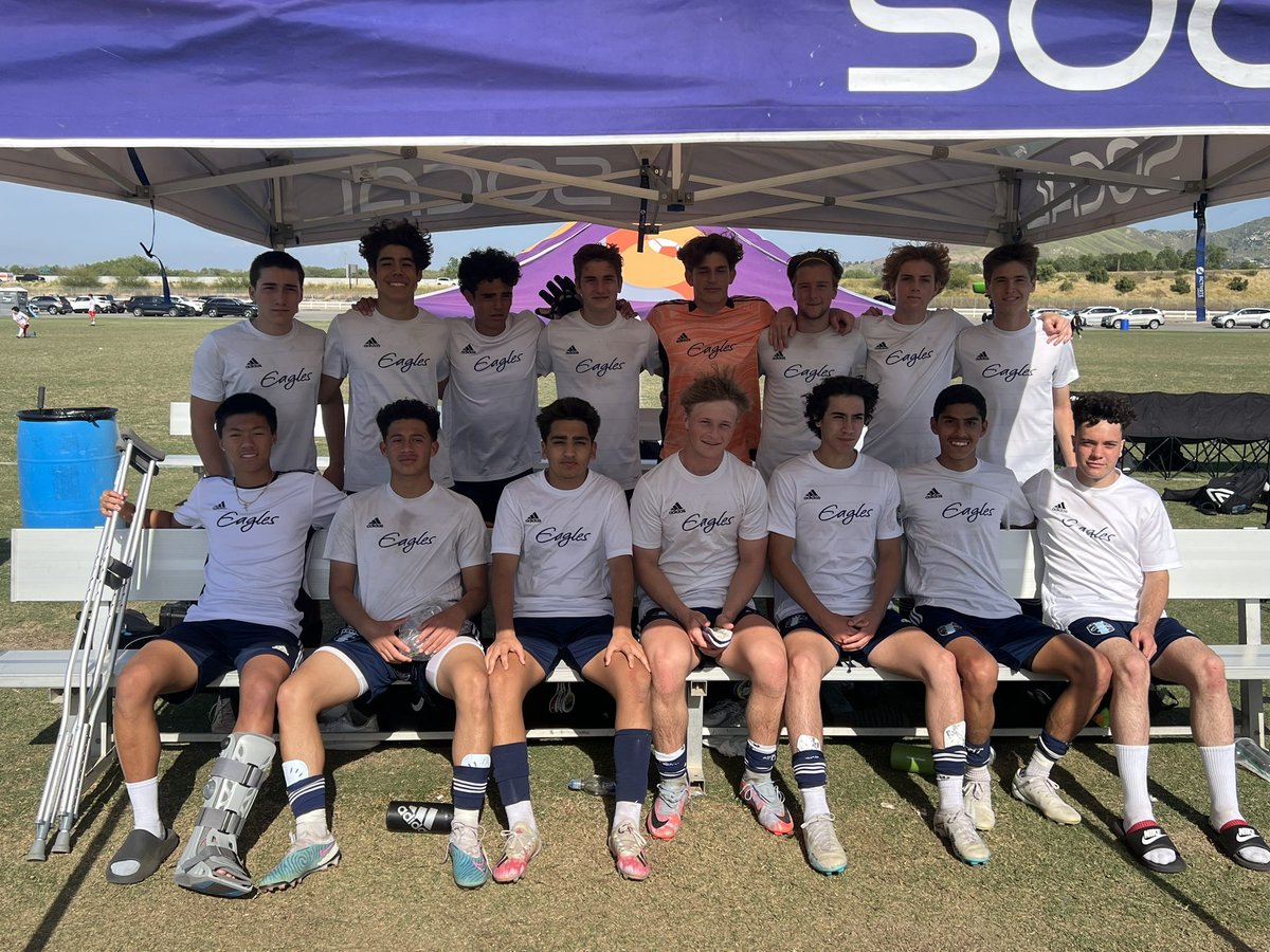 JYesionek's tweet photo. I’m so proud of Ben and his amazing Eagles team. The last three weekends they fought their way through State Cup’s round of 16 and the quarter finals today. They won quarters today and have secured their spot in the Semi-finals on Saturday and hopefully the Finals on Sunday. https://t.co/qsilVn1awv