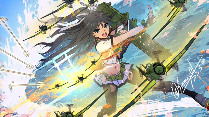 #艦これ10周年 お気に入り再掲。おめでとうございます! 