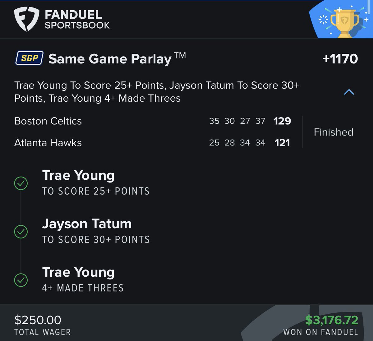 Hyjenik's tweet photo. Trae Young late 3 to cash ✅ https://t.co/F4wmZf35gy