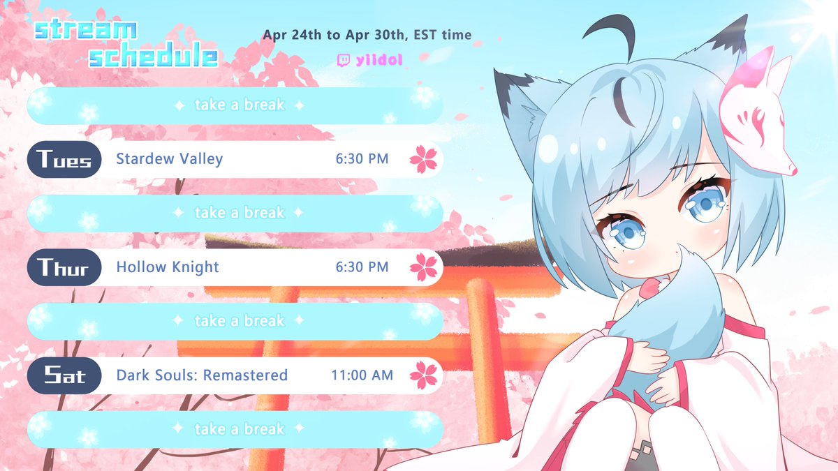 yiidolVtuber's tweet photo. Maybe the last week to stream as a twitch affiliate! Hope to see you there~🦊

#VtubersEN #Vtubers https://t.co/ozz0eCkemY