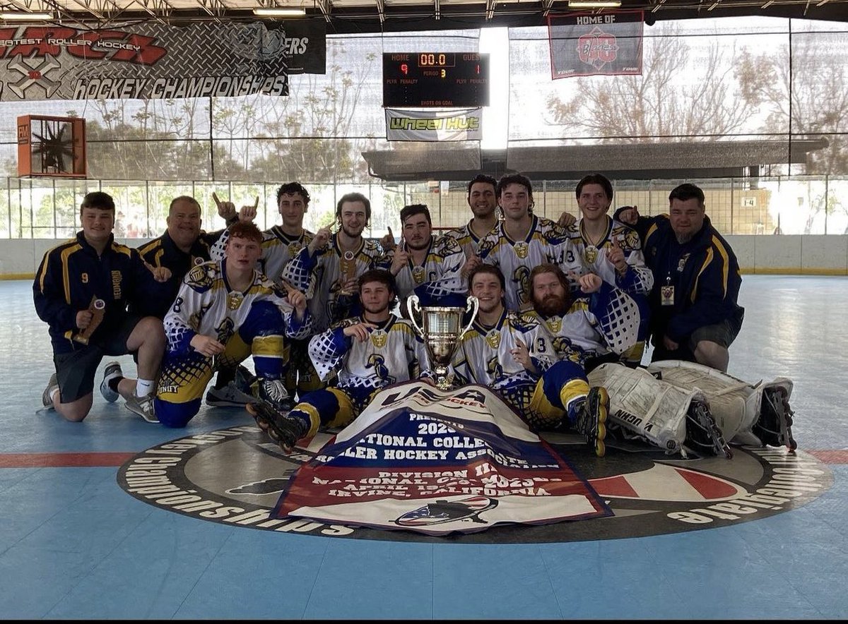 NeumannRec's tweet image. Congratulations @NeumannRH on becoming the 2023 NCHRA National Champions! Great work Roller Knights