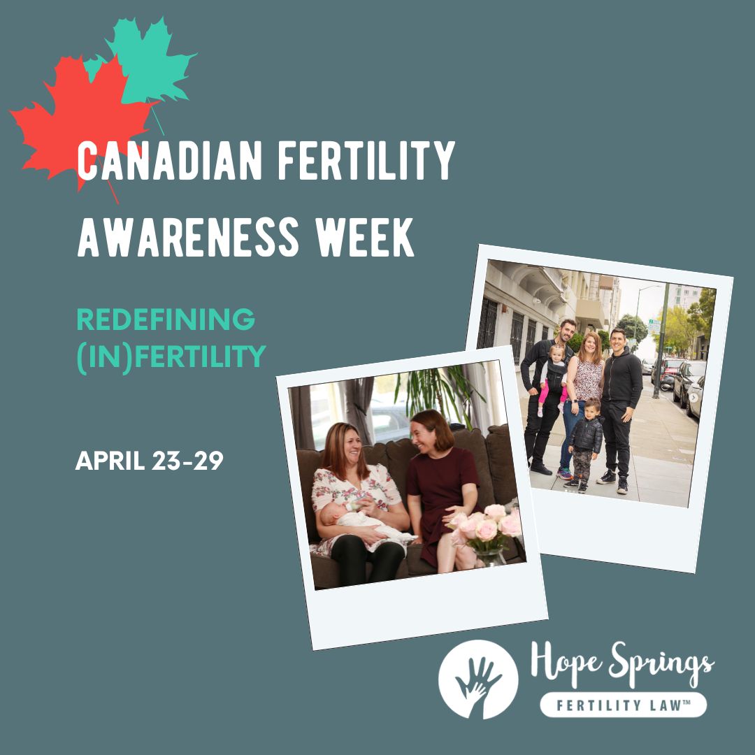 HSFertilityLaw's tweet photo. For #CanadianFertilityAwarenessWeek we are celebrating all the different ways Canadians  create their families...

As well as the amazingly altruistic Canadian donors and surrogates who make it possible for others to grow their families too ❤️🇨🇦❤️

#CFAW #FertilityAwareness https://t.co/cKLY0yD0P2