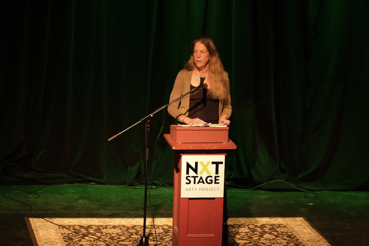 SundogPoetry's tweet photo. Scenes from Saturday’s reading at Next Stage Arts! We had a great time celebrating Poetry Month with Meg Reynolds, Dede Cummings, Ross Thurber, Shanta Lee, Megan Buchanan, Chard deNoird and Bethany Breitland. https://t.co/9v1812ddGf