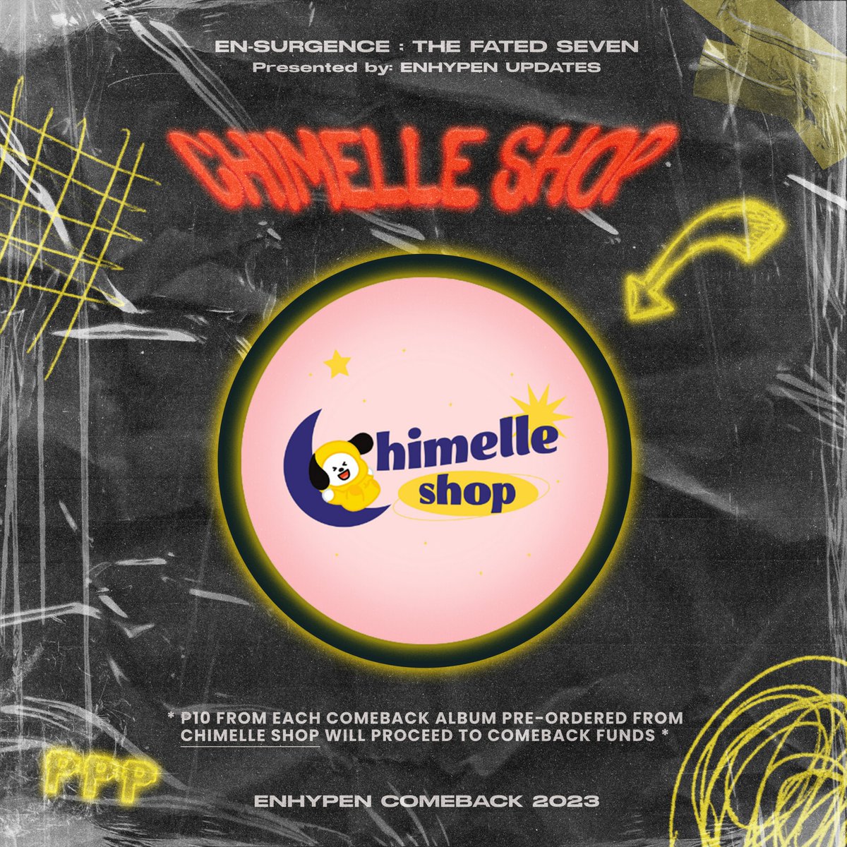 ENHYPEN UPDATES on Twitter "╰ Chimelle Shop Twitter