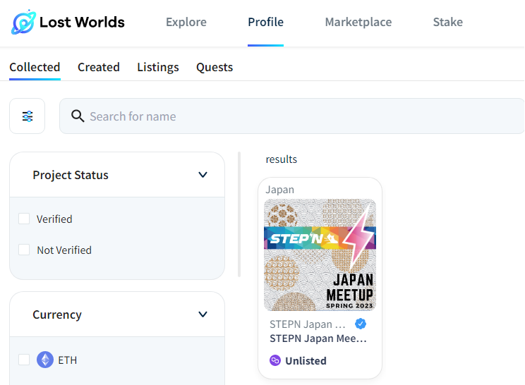 shenfeng842's tweet photo. #STEPN Japan Meetupの #LostWorlds #getNFT の件。
サイト上のMint状況も正しく400/400になりましたね。Profileにも表示されています🥳
LostWorldsは仕組み的には面白いと思うので、もう少しシステムが改善されると良いですね👍 https://t.co/bKATsR84NT