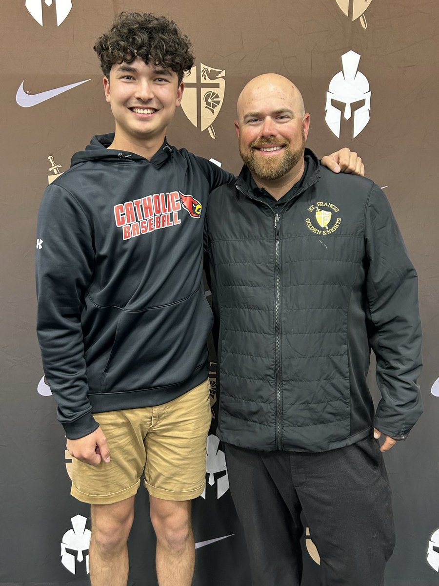 xanderdouglas4's tweet photo. Honored to commit to attend and play baseball for @CatholicU_BSB!  Only possible with the support of @SFHSLaCanadaCA and its coaches, in particular @ShaunKort. @SFKnightsBB has a great future in the Mission League. Go Golden Knights! Go Cardinals! https://t.co/FsZwF6a4hB