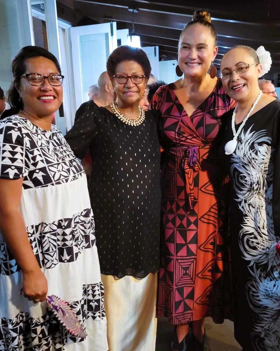 Last week with 🇳🇿 DPM <a href="/CarmelSepuloni/">Carmel Sepuloni</a> , @JennySalesa and <a href="/BarbEdmondsMana/">Barbara Edmonds</a> during their Fiji lag Pacific Mission tour. A mini-reunion with the ladies from Aotearoa ❣️. 🇫🇯🇳🇿