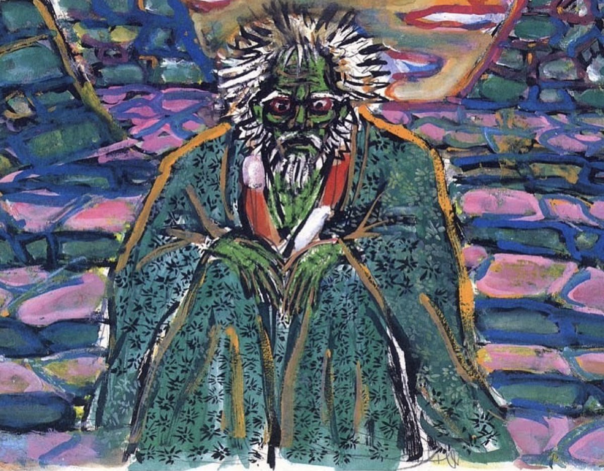 mubibrasil's tweet photo. Storyboards de RAN pintados à mão por Akira Kurosawa. https://t.co/qZE9aqgeXt