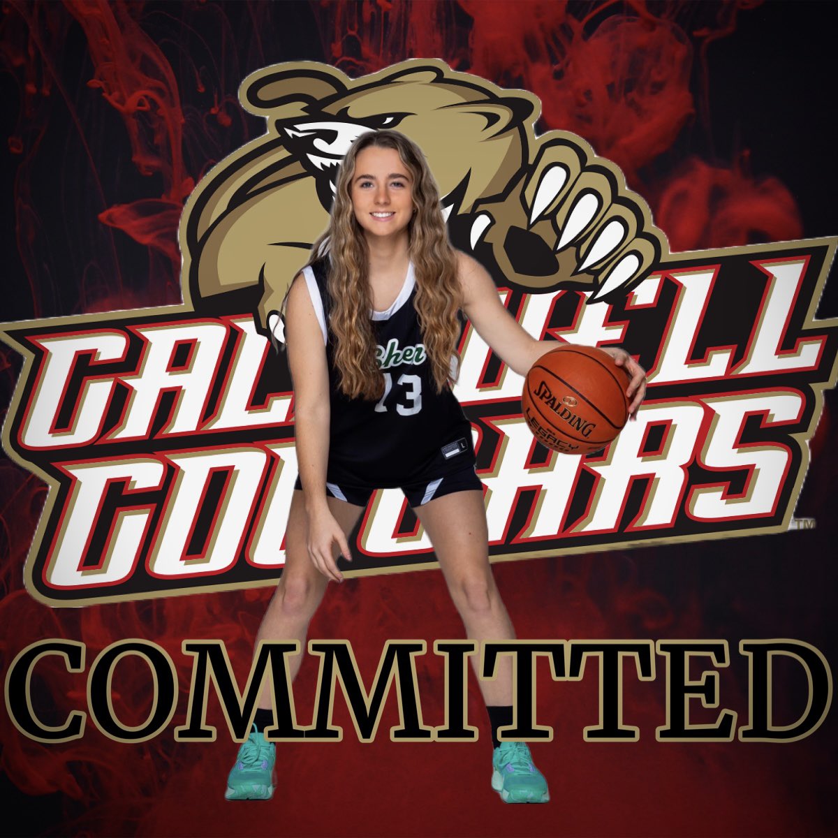 Excited to announce my commitment to continue my academic and athletic career at Caldwell University!! Can’t thank my coaches, teammates and family enough! Thank you to <a href="/1on1YourShotOn1/">1 on 1 ... Your Shot On Your Terms</a> for everything and all your help! Go Cougars! ❤️🤍