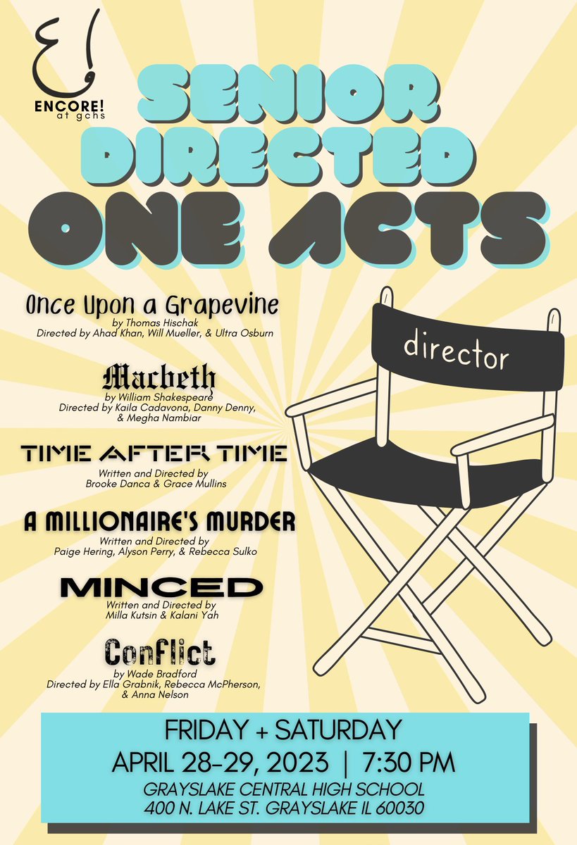 ENCORE! at GCHS tweet media