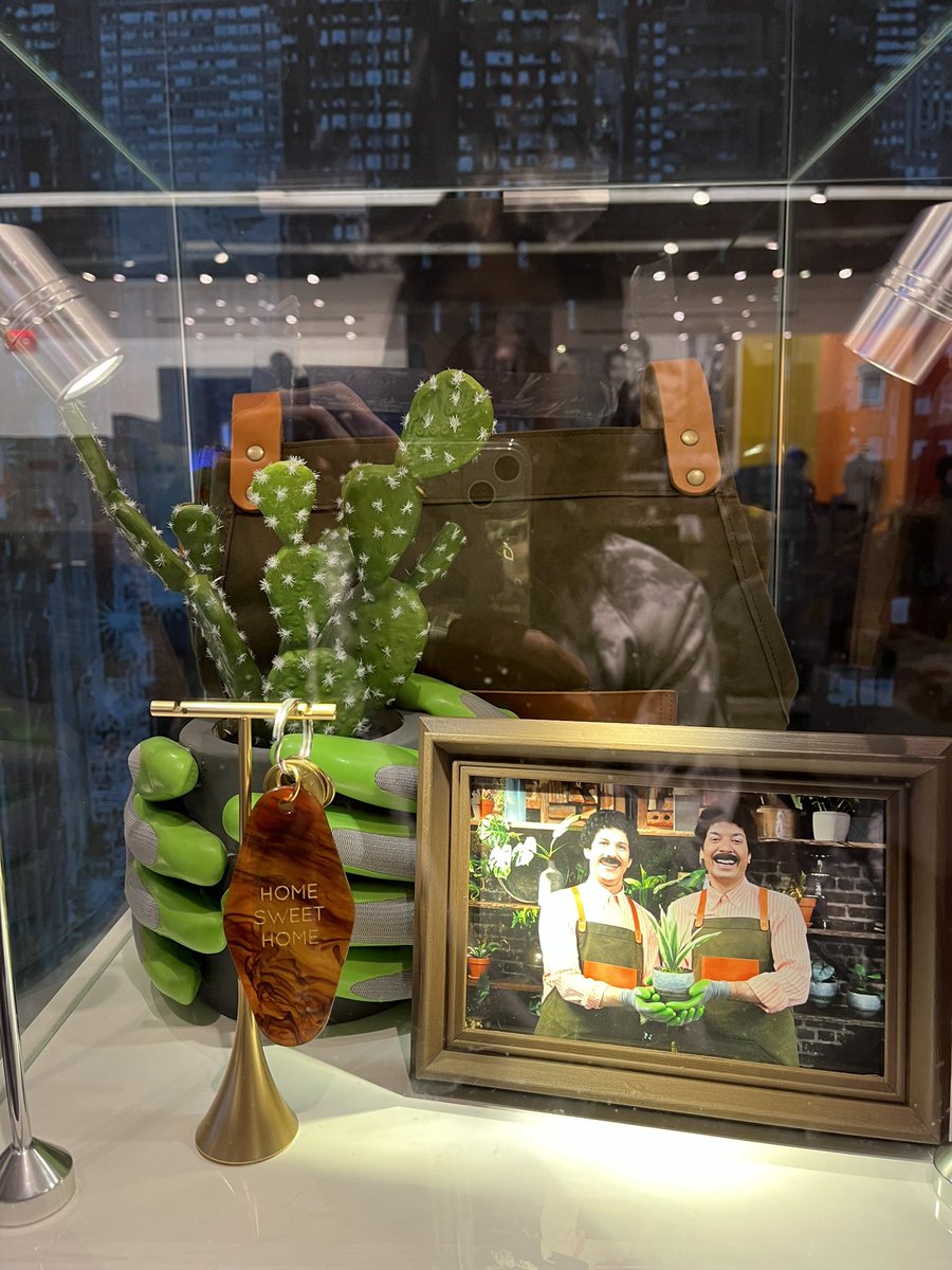 Jjo_1974's tweet photo. In NYC for work and had to go visit Jimmy’s place, @TheShopAtNBC! The #RandomTonightShowStuff was from the recent music video with Jimmy and Adam Samberg. https://t.co/JyjXUA3qpR