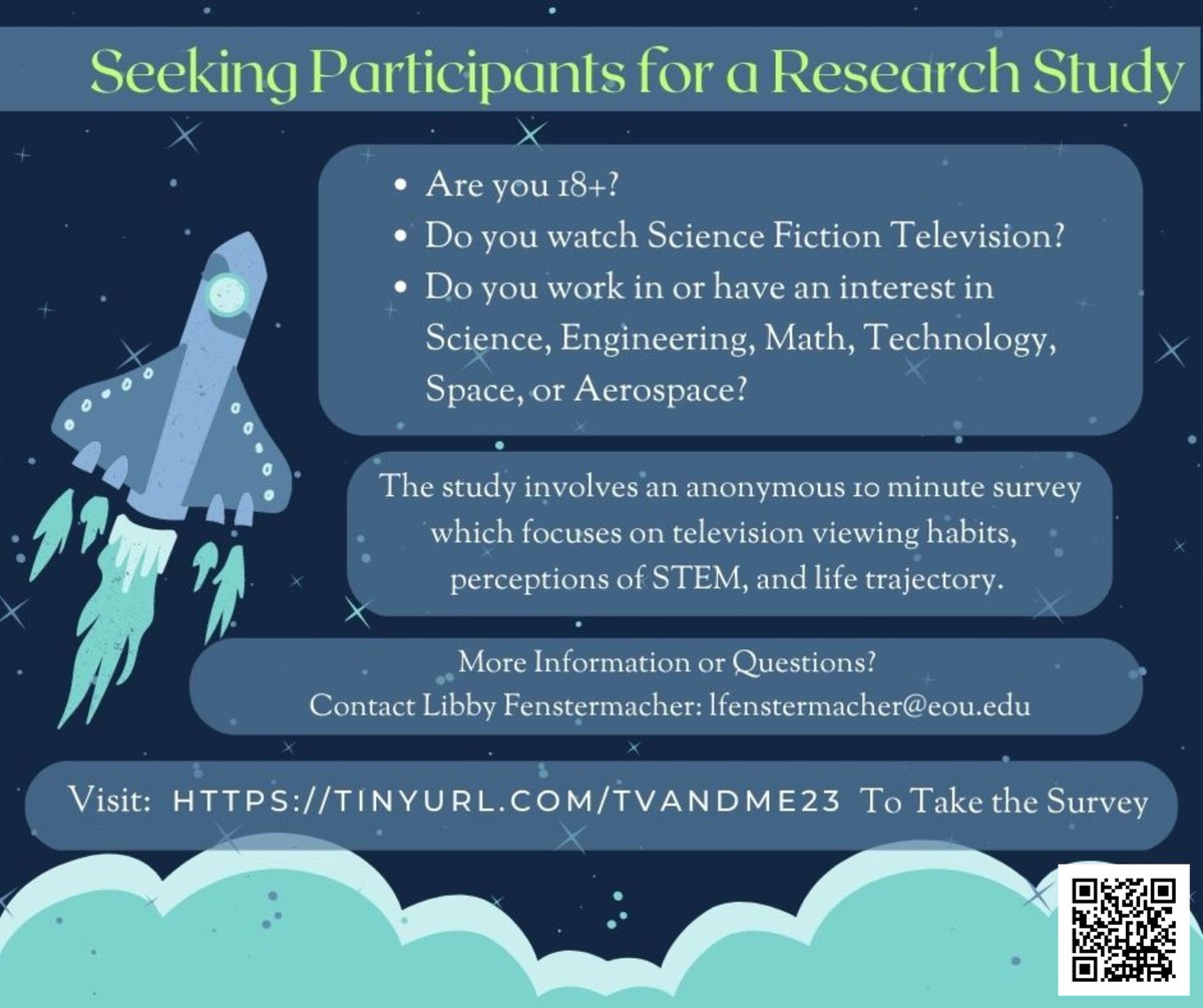 LibYib's tweet image. #space #stem #sciencefiction #WomenInSTEM #womeninscience 

Tinyurl.com/tvandme23