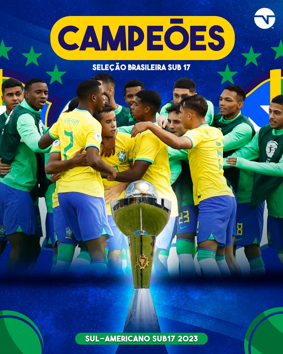 Brasil 100% é campeão mundial sub-17 pela 4ª vez – De Camarote