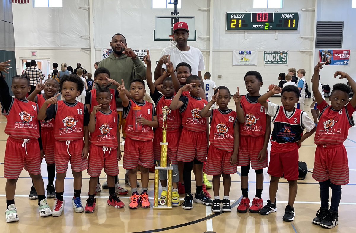 CarolinaRebels_'s tweet photo. Congrats to our 1st/2nd grade group on winning the championship today in the @SES_Tournaments tournament.
#TheRebelsWay https://t.co/uYjghhCF2W